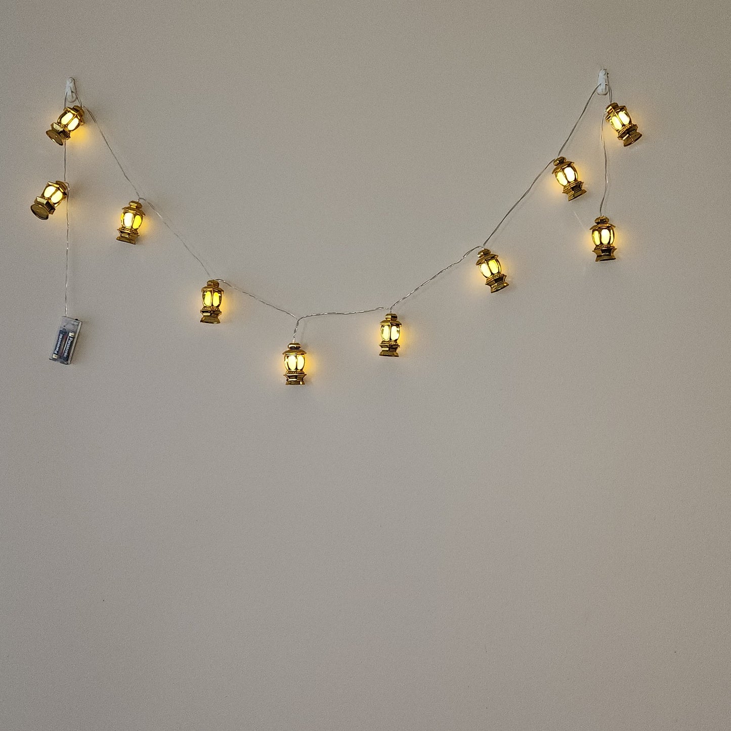 Ramadan and Eid String Light 10 LEd Lanterns Battery Operated