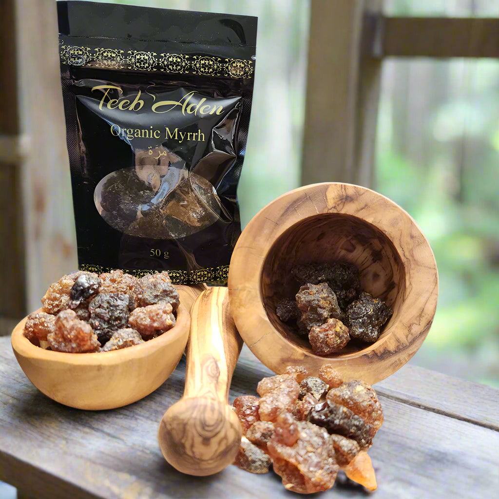 Organic Myrrh مِرَّه – Teeb Aden