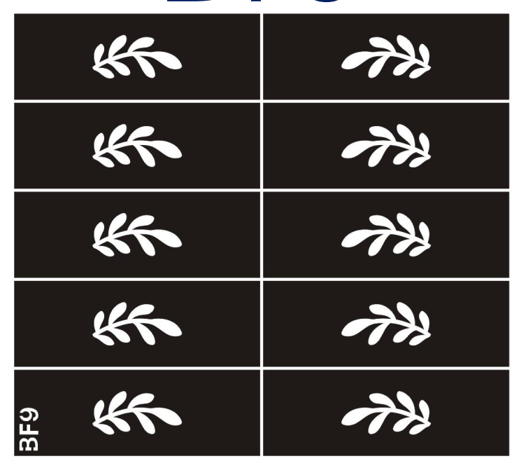 Temporary HennaTattoos Stencil Stickers