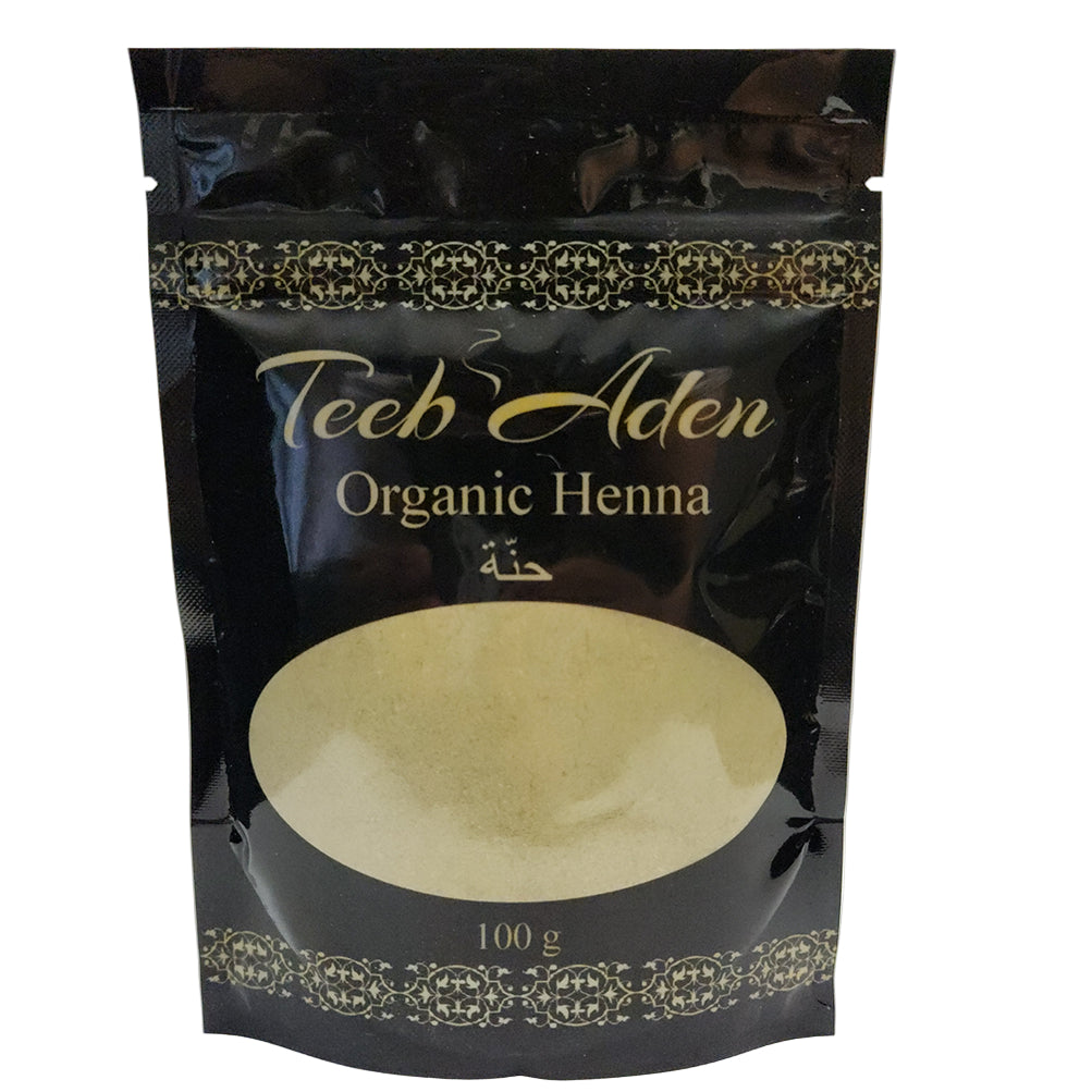 Organic Henna Powder حِنّة عضوية (100g)
