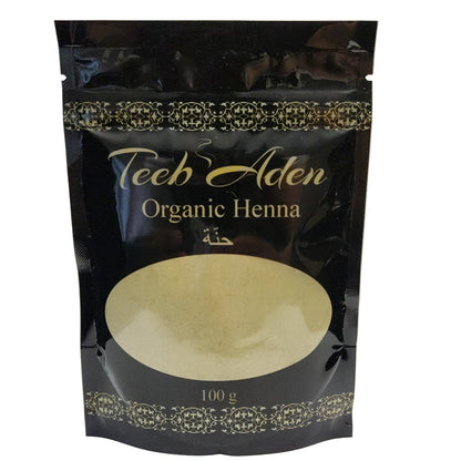 Organic Henna Powder حِنّة عضوية (100g)